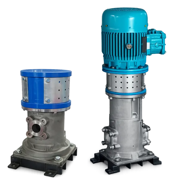 Vertical Inline Self-Priming Pumps - STP Series